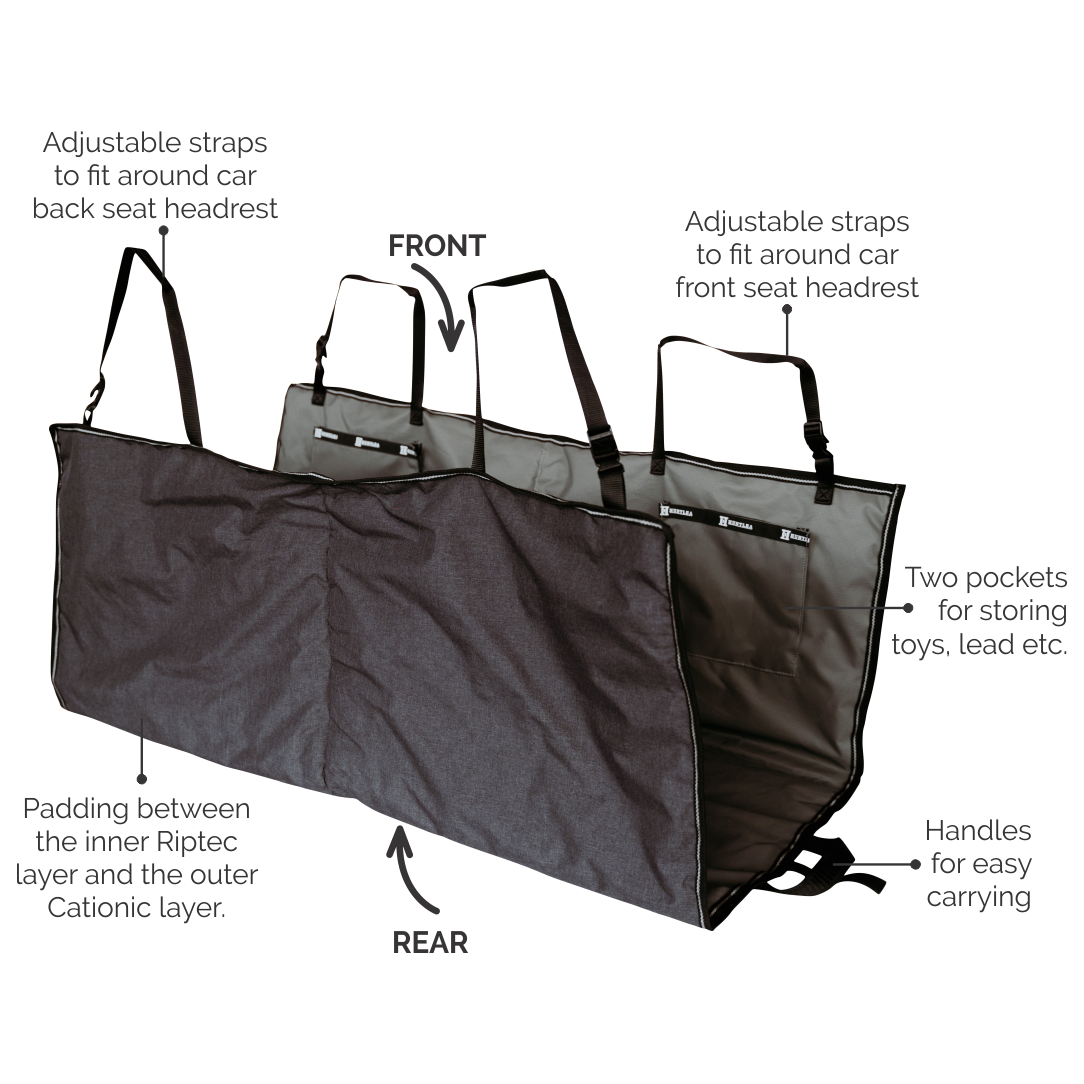 Huntlea Padded Back Seat Cover