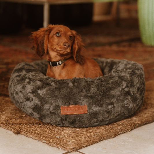 Huntlea Calming Kuddler Round Dog Bed Cover
