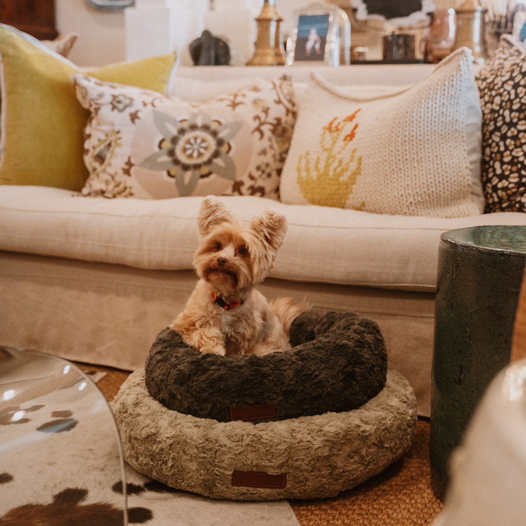 Huntlea Calming Kuddler Round Dog Bed