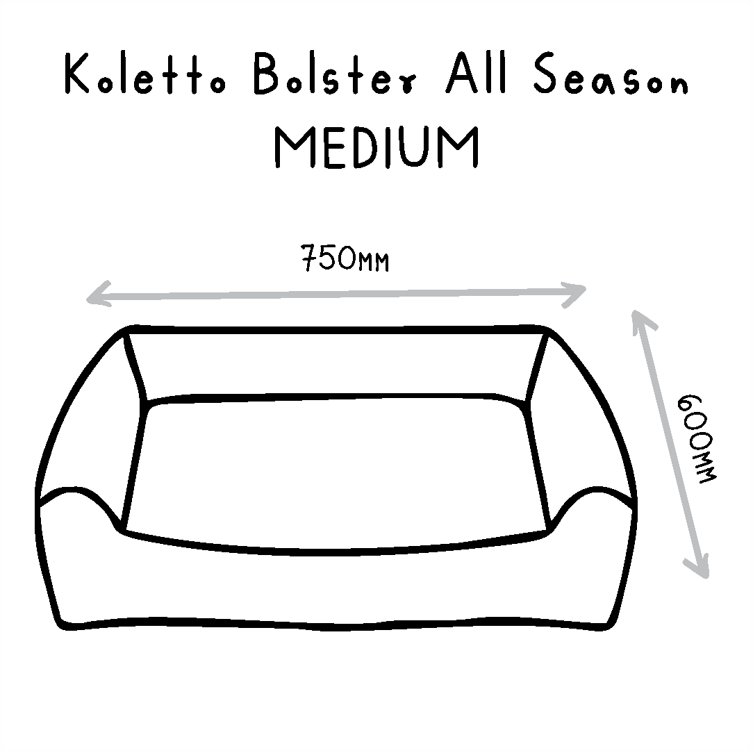 Huntlea All Season Bolster Dog Bed