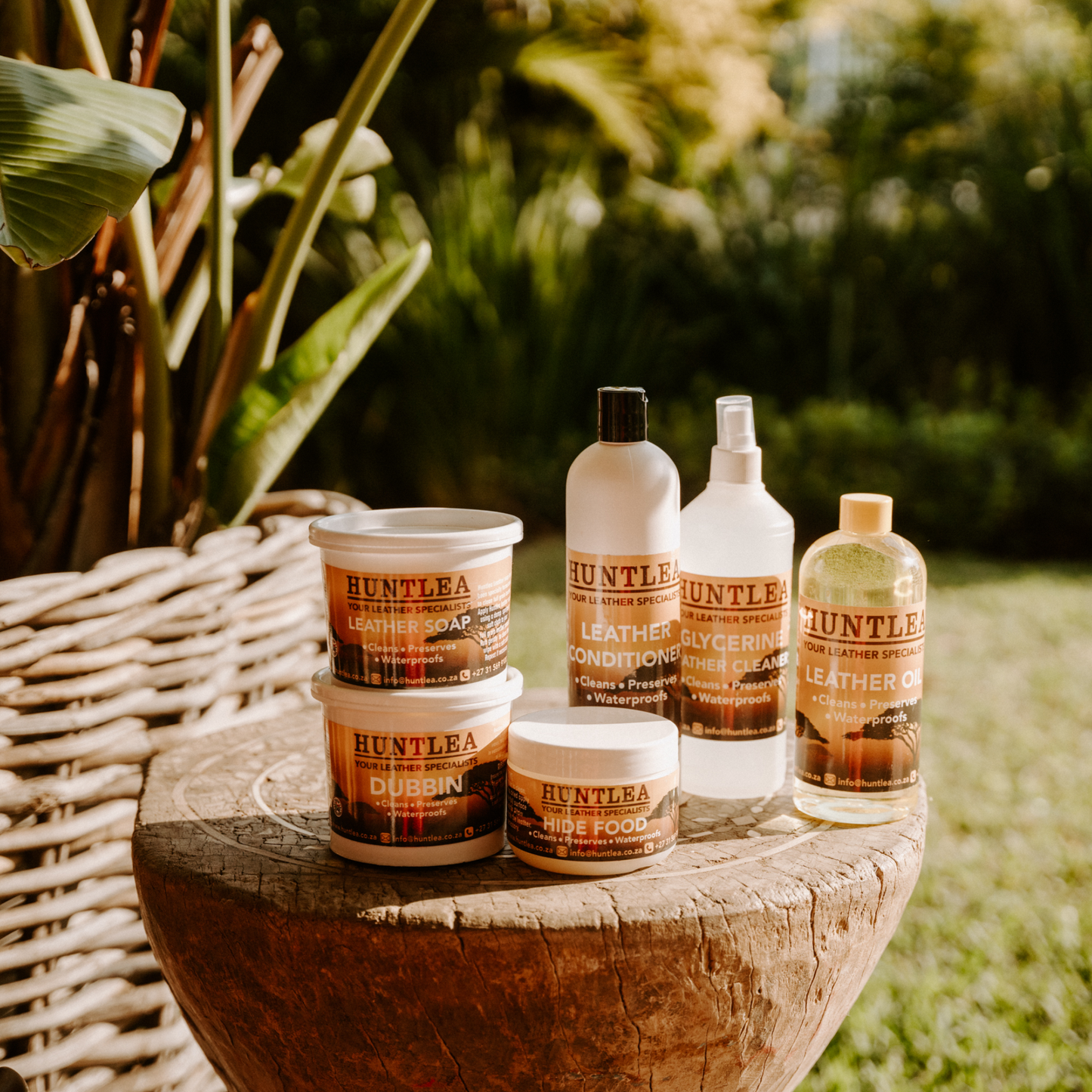 Huntlea Glycerine Leather Cleaner Spray