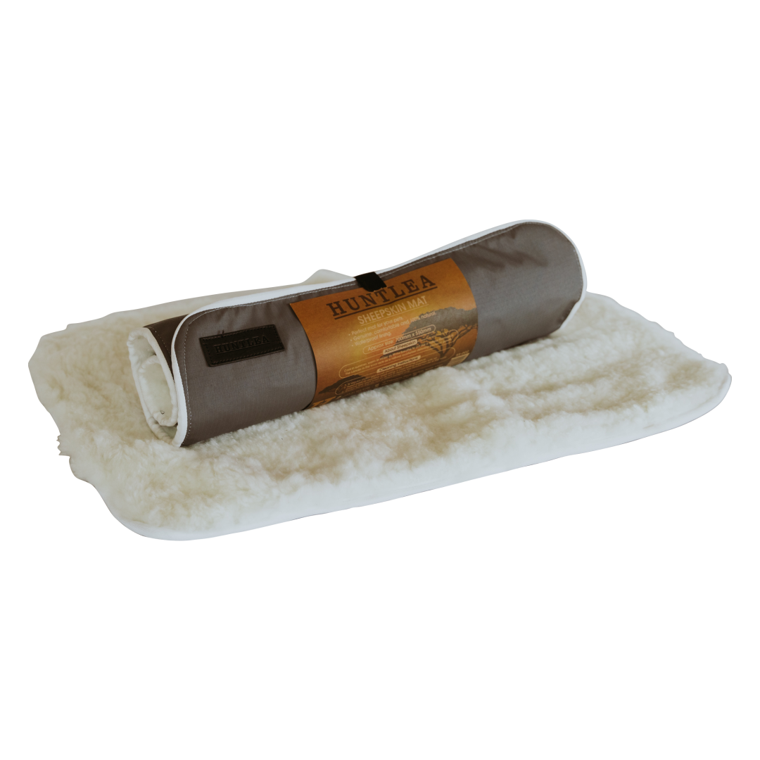 Huntlea Genuine Sheep Skin Dog Mat