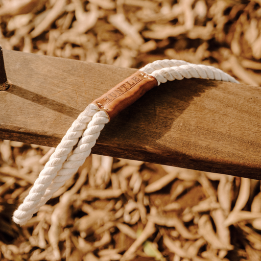 Huntlea Dog Tug Toy with Leather Centre