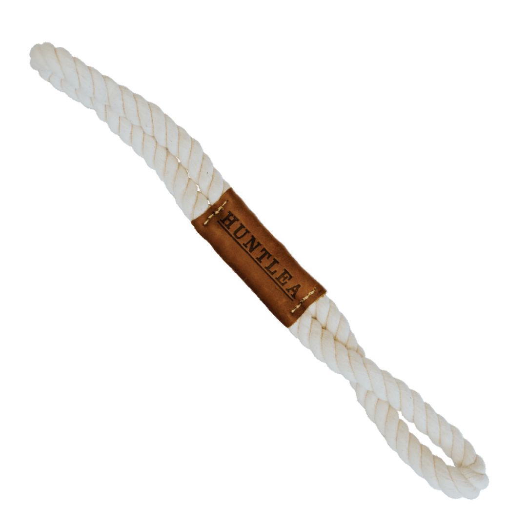 Huntlea Dog Tug Toy with Leather Centre