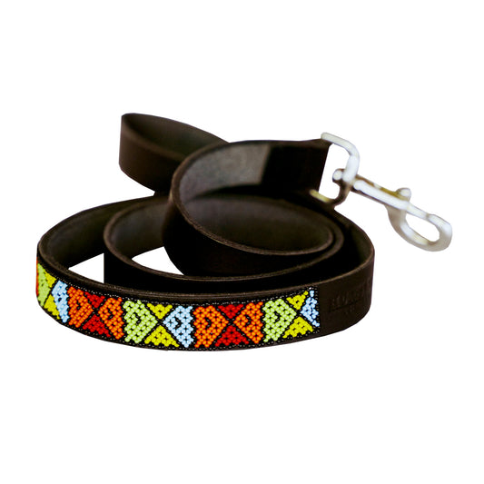 Beaded Dog Lead Bow