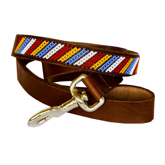 Beaded Dog Lead Stripe