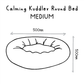 Huntlea Calming Kuddler Round Dog Bed