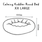 Huntlea Calming Kuddler Round Dog Bed