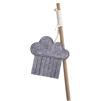 Huntlea Dangler Cat Toy Felt Cloud