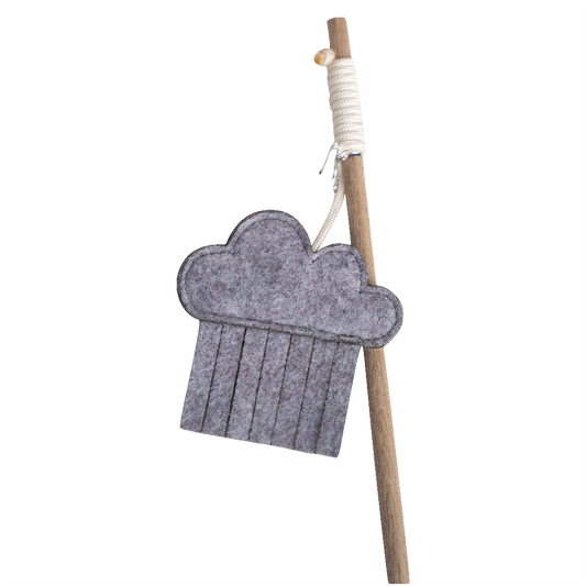 Huntlea Dangler Cat Toy Felt Cloud