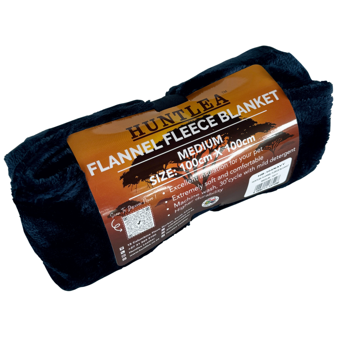 Huntlea Flannel Fleece Dog Blanket