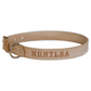 Impala Heavy Plain Dog Leather Collar