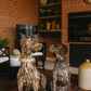 Handmade Driftwood Dog Sculpture
