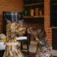 Handmade Driftwood Dog Sculpture