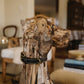 Lion Dog Leather Collar