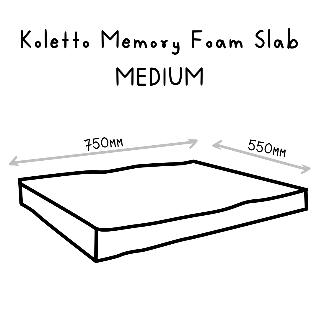 Koletto Memory Foam Slab Bed