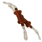 Huntlea Dog Tug Toy with Leather Bone Centre