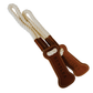 Huntlea Dog Tug Toy with Double Leather Bone