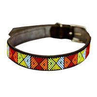 Beaded Dog Collar Bow