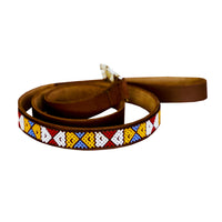 Beaded Dog Lead Bow
