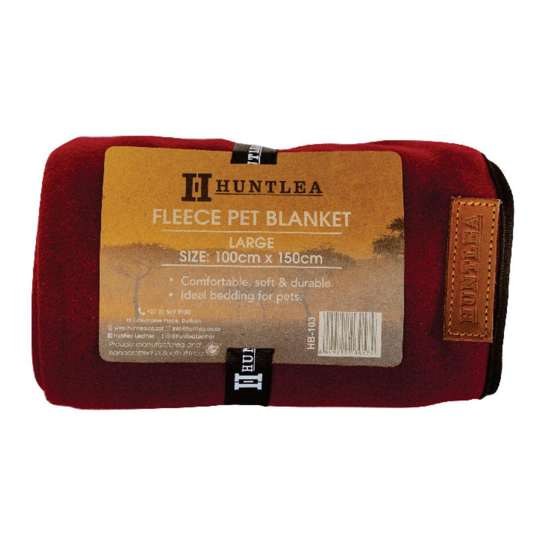 Huntlea Fleece Dog Blanket