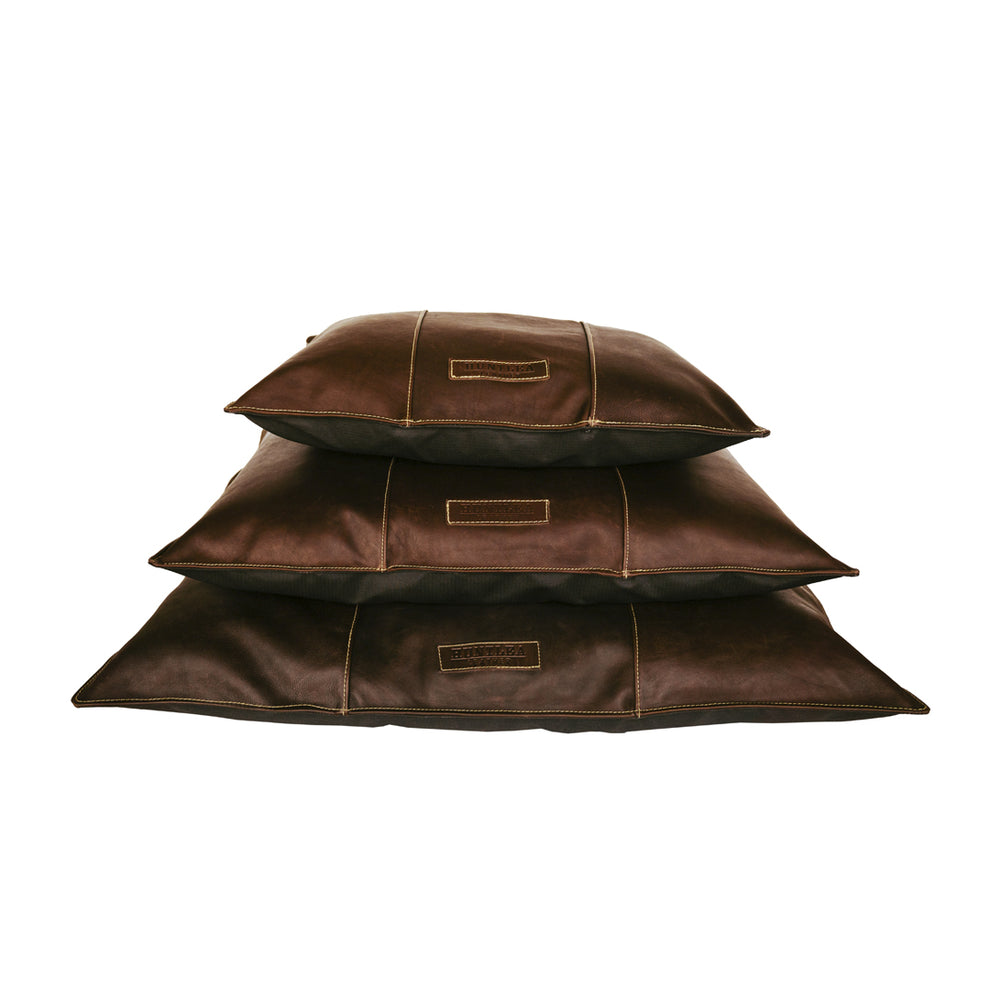Leather Pillow Dog Bed HUNTLEA
