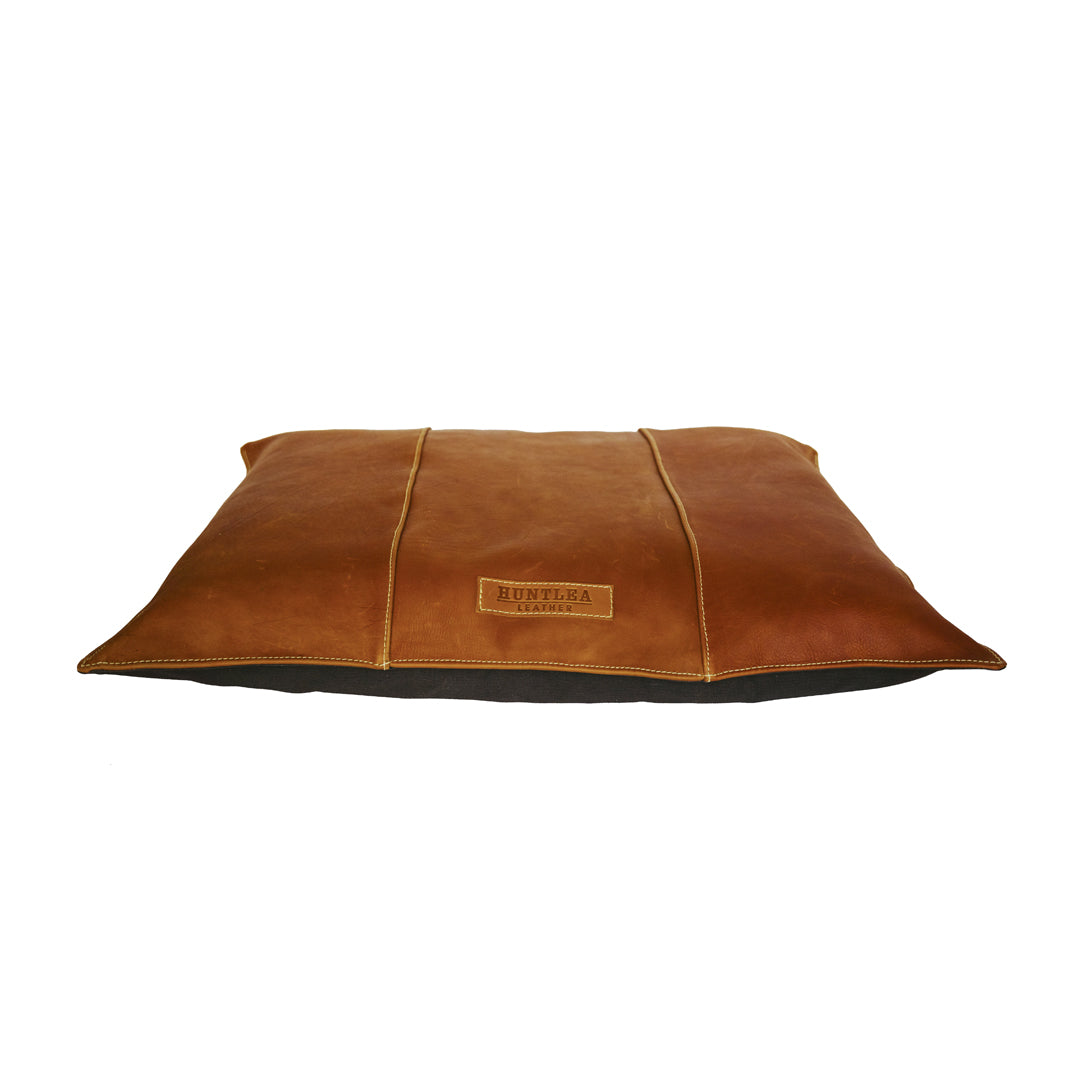 Leather Pillow Dog Bed