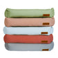 Koletto Bolster Colour Stack - Large (Kale, Peach, Teal, Scarlet, Silhouette)