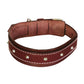 Rhino Dog Leather Collar